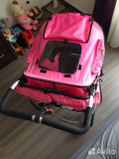 Коляска 2 в 1 для девочки