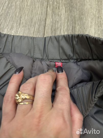 Брюки зимние для мальчика 116