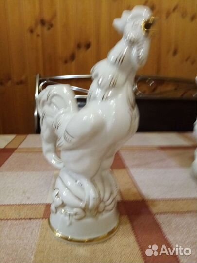 Фарфоровый графин СССР петушок