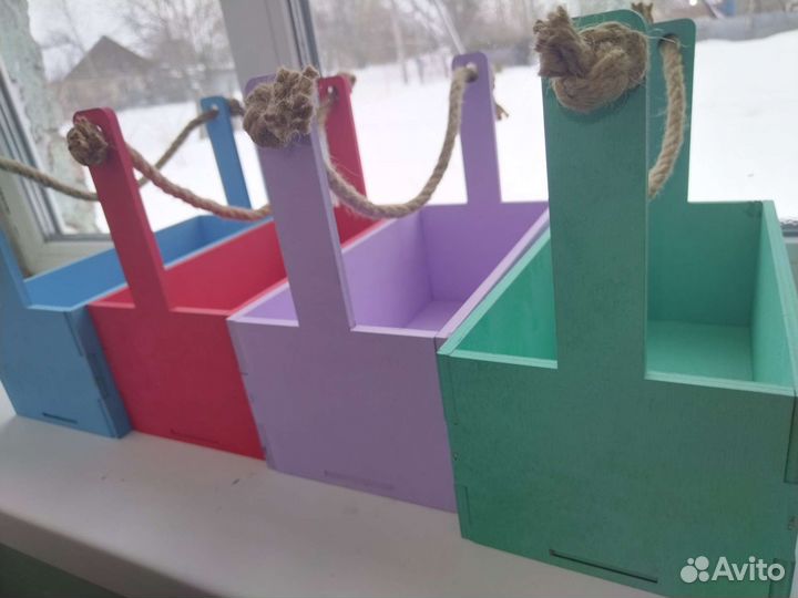 Деревянный для цветов