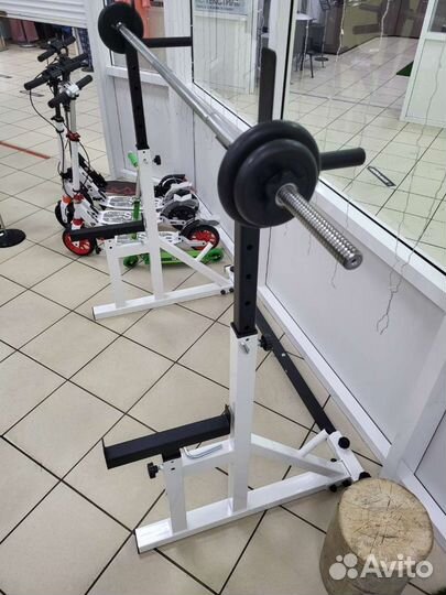 Стойка для штанги с Подстраховкой