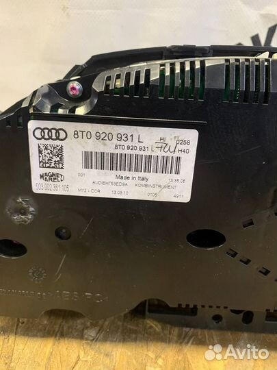 Панель приборов Audi A5