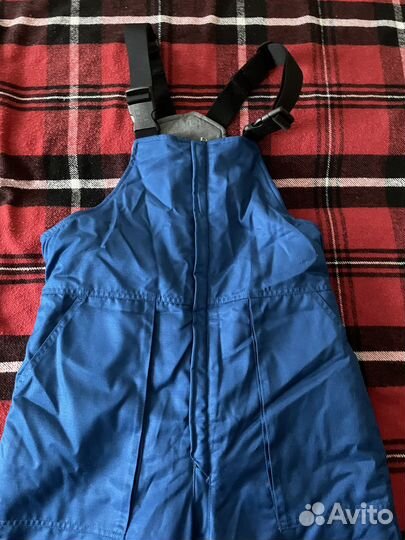 Зимние рабочие штаны мужские комбинезон