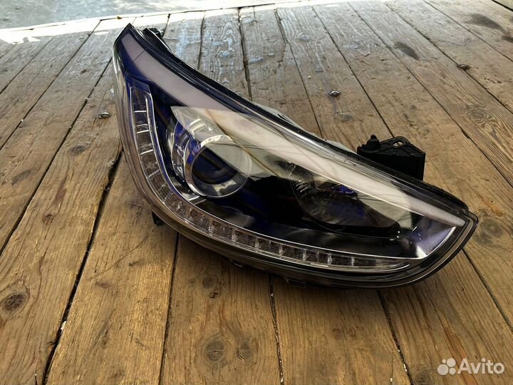 Фары передние на hyundai solaris 2