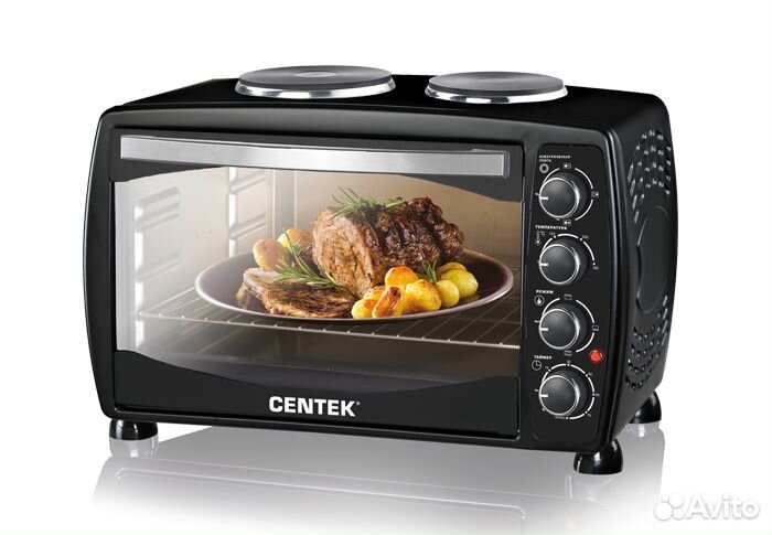 Жарочный шкаф Centek CT-1531-42 plate (черн)