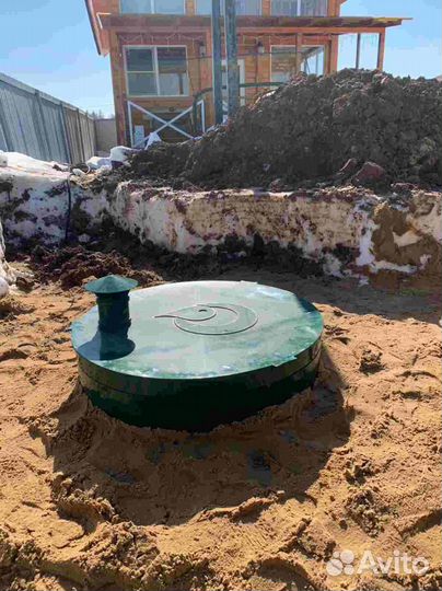 Септик под ключ Биопрайм Trio 1