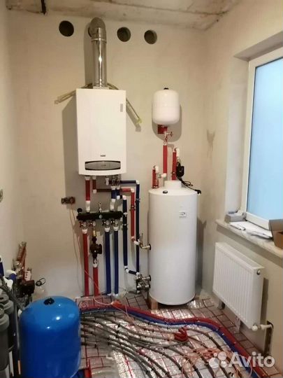 Проф монтаж теплых полов, систем отопления