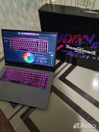 Новый Thuderobot 17.3/RTX3050Ti/i5 12450H