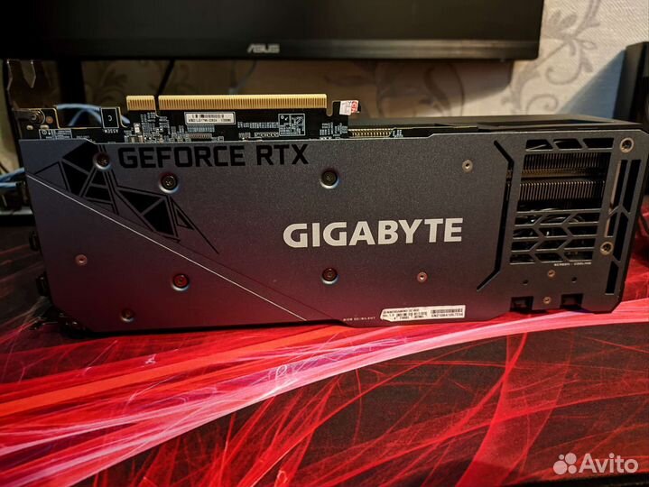 Видеокарта Gigabyte RTX 3070 Gaming OC Rev. 1