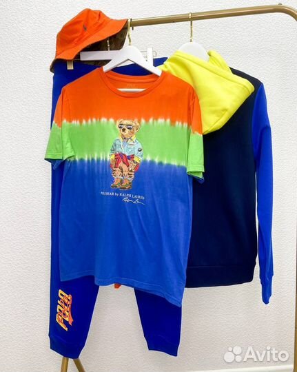 Костюм свитшот+джоггеры от Ralph Lauren оригинал