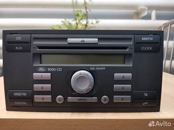 Магнитола штатная ford