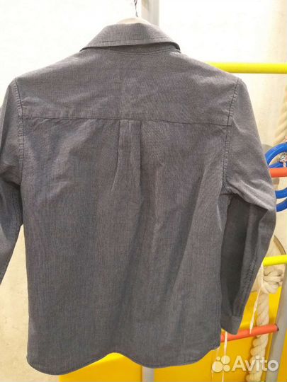 Рубашки джинсовые для мальчика рост 134