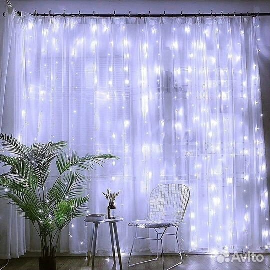 Гирлянда штора