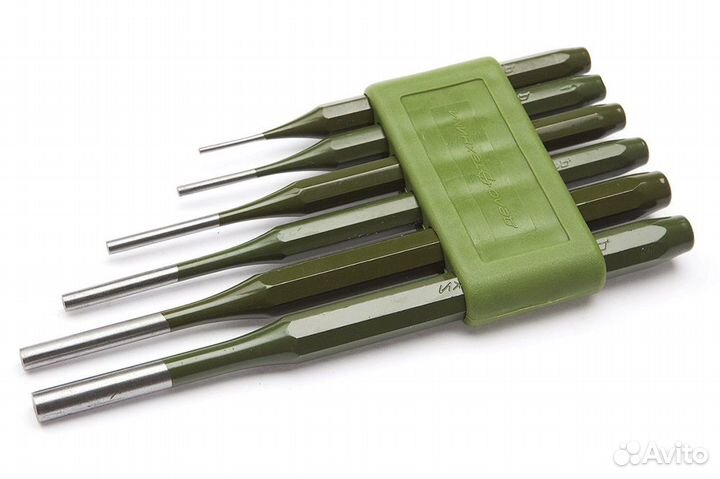 Набор выколоток 6 предметов с пласт держателем