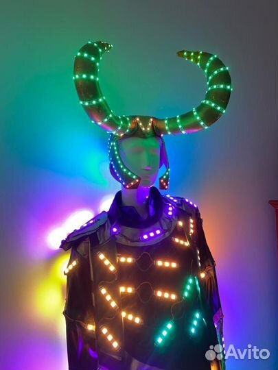 Световой Костюм Локи Марвел