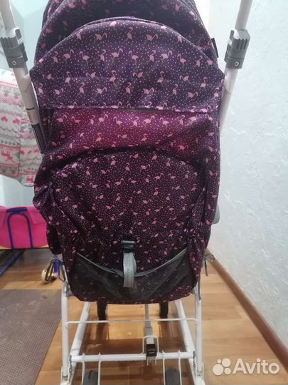 Детские санки коляска с колесами