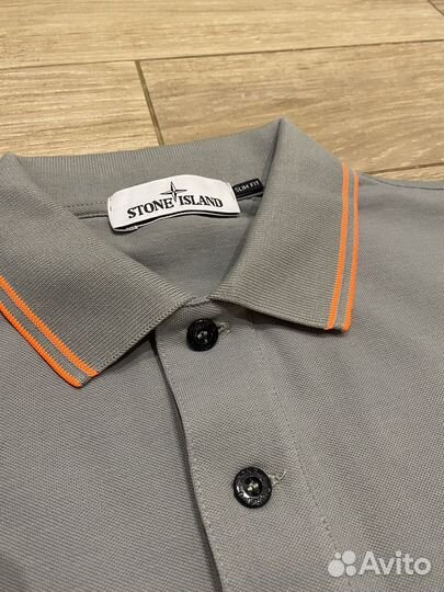 Поло Stone Island Patch Program