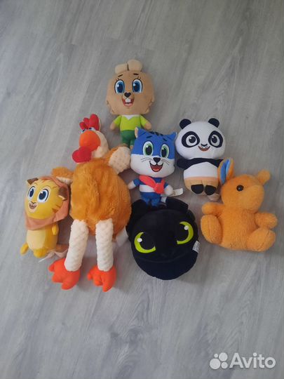 Мягкие игрушки пакетом