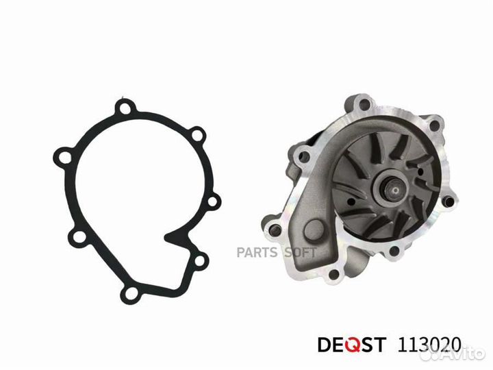 Deqst 113020 Водяной насос ssangyong kyron Вездехо