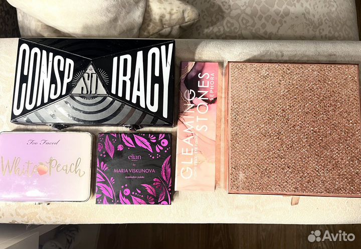 Палетки Tarte, Elian Maria viskunova, Sephora