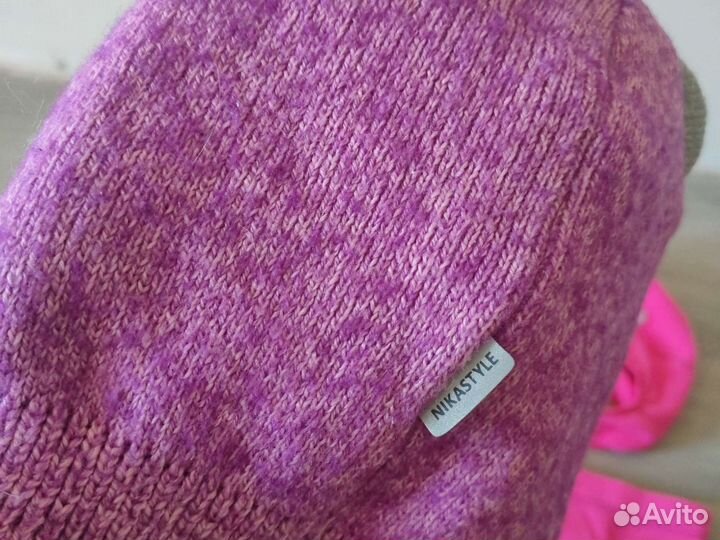 Теплые шапки для девочки