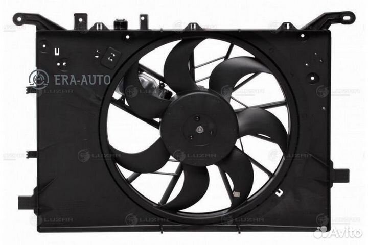 Luzar LFK 1056 Вентилятор охл. с кожухом