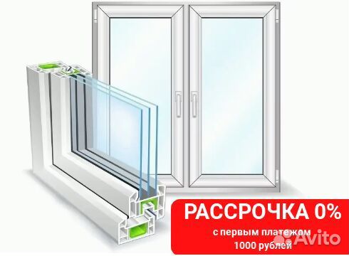 Окна пластиковые на заказ с установкой