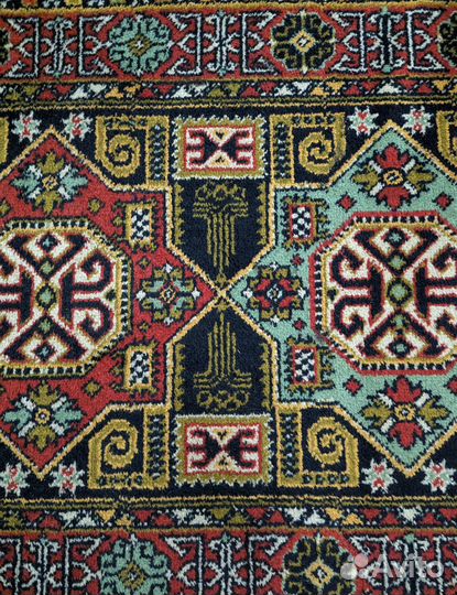 Ковер с олимпийский символикой, шерсть, Советы