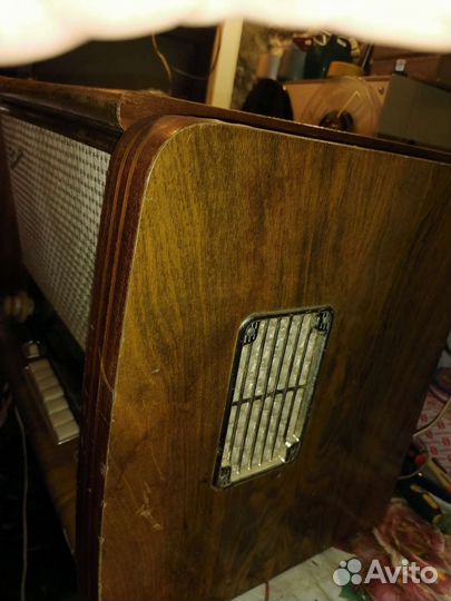 Ламповая радиола Волга