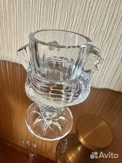 Гусь хрустальный бокал СССР