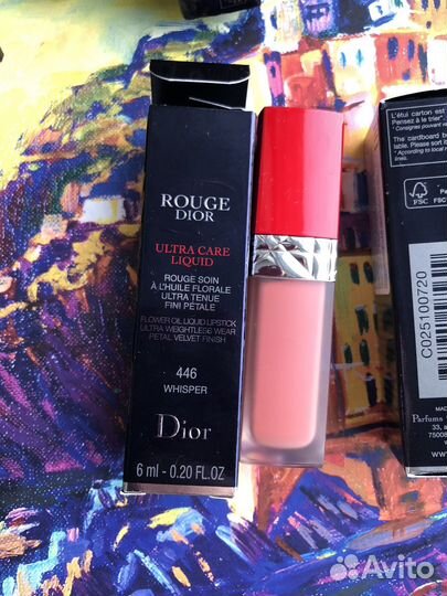 Помада rouge dior 446 whisper