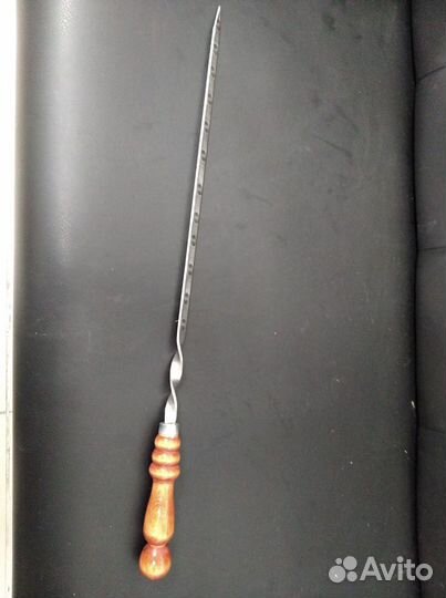 Шампура с деревянной ручкой
