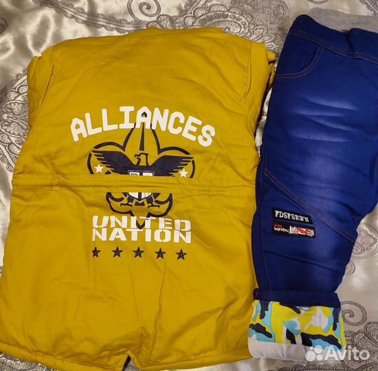 Костюм демисезонный новый 98-104