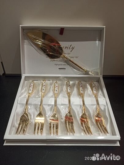 Набор десертных вилочек