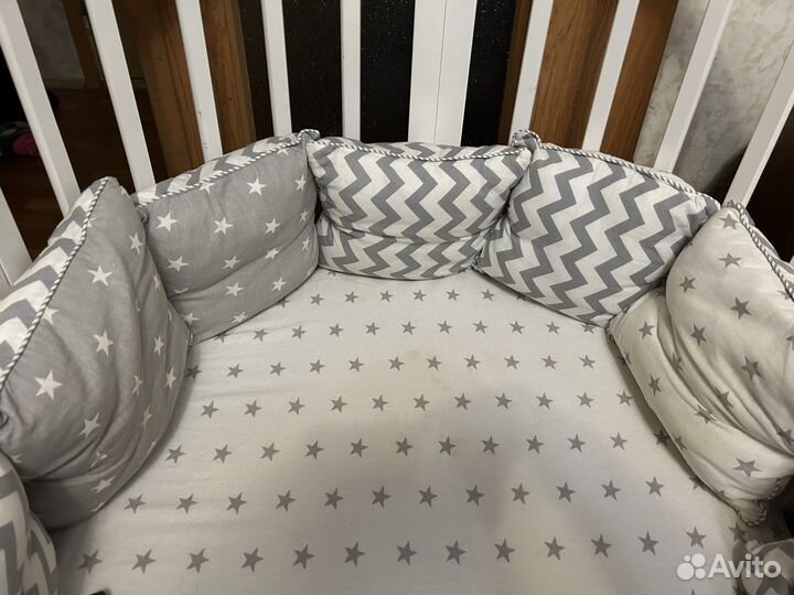 Матрас детский круглый и овальный