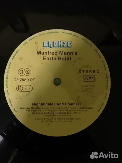 Виниловая пластинка Manfred Mann's