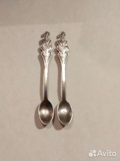 Ложечка для соли. Серебро