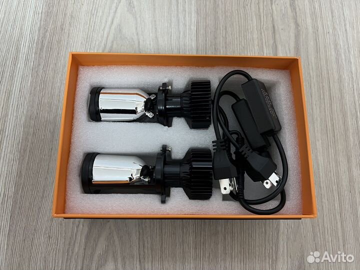 Светодиодные Led лампы с линзой h4