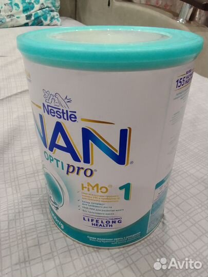 Nan optipro 1. 800 грамм