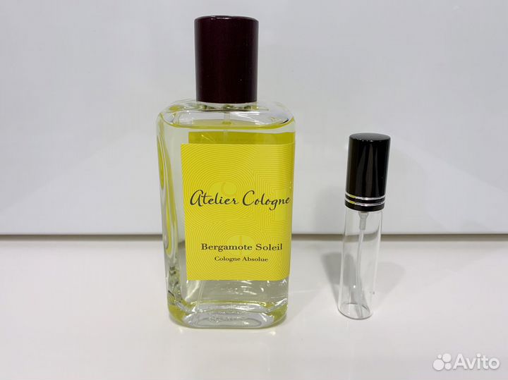 Atelier Cologne Bergamote Soleil (отливант)