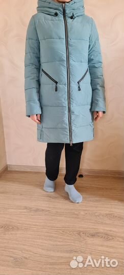 Продам зимний пуховик р.46-48