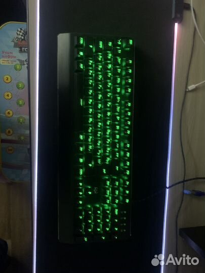 Механ. клавиатура KB-G9700 + ковер RGB