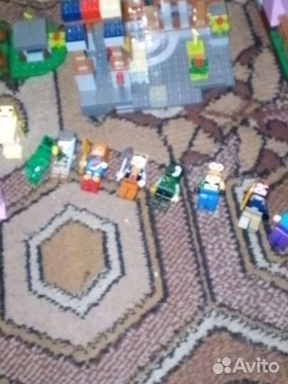 Наборы лего Майнкрафт аналог