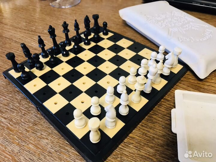 Шахматы дорожные Малютка Ленинград СССР
