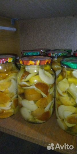 Грибы маринованные
