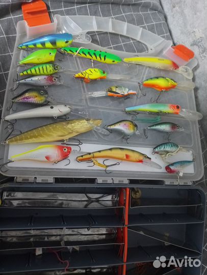 Воблеры набором Рапала косадака салмо и другие