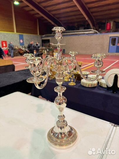 Редкий,антикварный подсвечник 1830 г