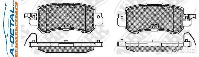 Колодки NiBK PN25001