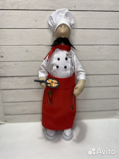 Кукла тильда повар