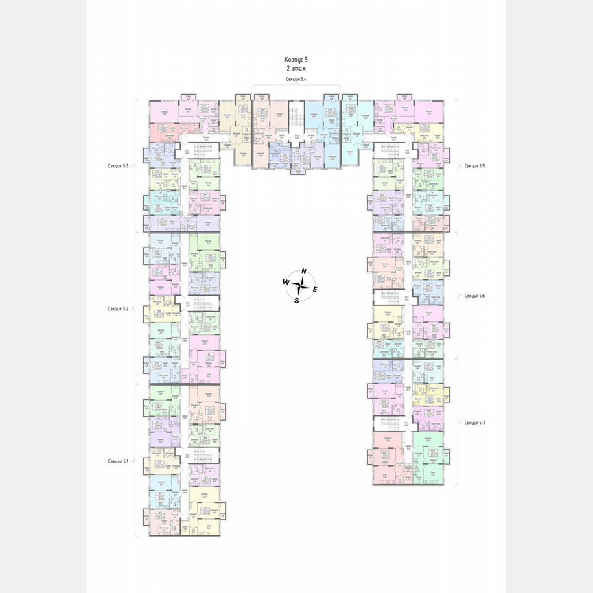 2-к. квартира, 63 м², 2/4 эт.